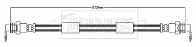 BBH8708 BORG & BECK Тормозной шланг