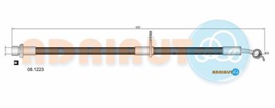 081223 ADRIAUTO Тормозной шланг
