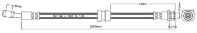 VBJ503 MOTAQUIP Тормозной шланг