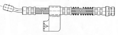 511879 CEF Тормозной шланг