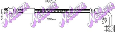 H8052 KAWE Тормозной шланг