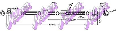 H7361 KAWE Тормозной шланг