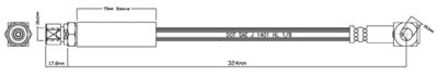 VBH751 MOTAQUIP Тормозной шланг