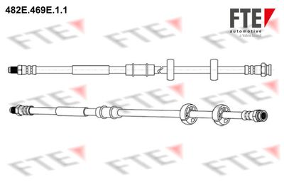 482E469E11 FTE Тормозной шланг