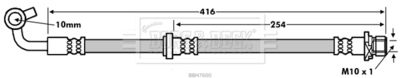 BBH7600 BORG & BECK Тормозной шланг