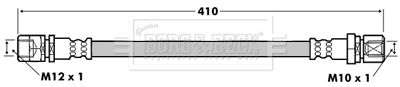 BBH6355 BORG & BECK Тормозной шланг
