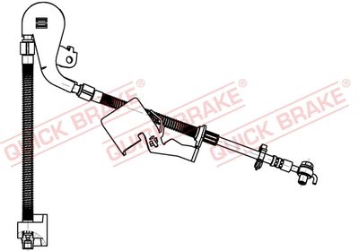 50704X QUICK BRAKE Тормозной шланг