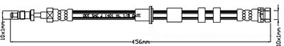 JBH1253 JURATEK Тормозной шланг