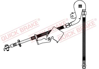 58803X QUICK BRAKE Тормозной шланг