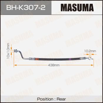 BHK3072 MASUMA Тормозной шланг