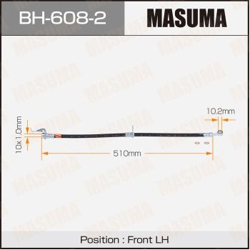 BH6082 MASUMA Тормозной шланг