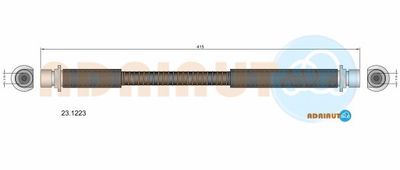 231223 ADRIAUTO Тормозной шланг