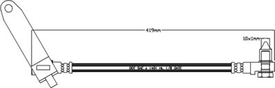 JBH1137R JURATEK Тормозной шланг