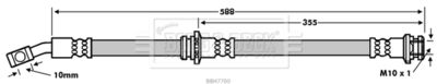 BBH7700 BORG & BECK Тормозной шланг