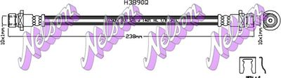 H3890Q KAWE Тормозной шланг