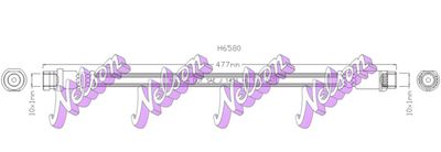 H6580 KAWE Тормозной шланг