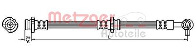 4110860 METZGER Тормозной шланг