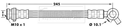 BBH7165 BORG & BECK Тормозной шланг