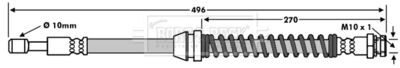 BBH7959 BORG & BECK Тормозной шланг