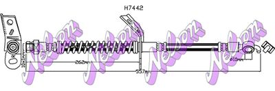 H7442 KAWE Тормозной шланг