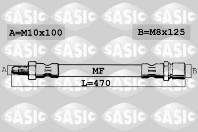 SBH0137 SASIC Тормозной шланг