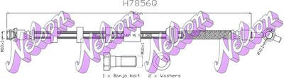 H7856Q KAWE Тормозной шланг