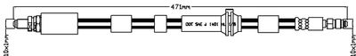 JBH1181L JURATEK Тормозной шланг