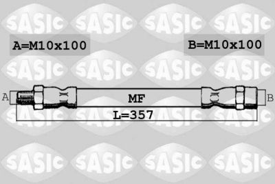 SBH6273 SASIC Тормозной шланг