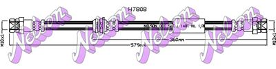 H7808 KAWE Тормозной шланг