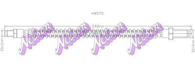 H4570 KAWE Тормозной шланг