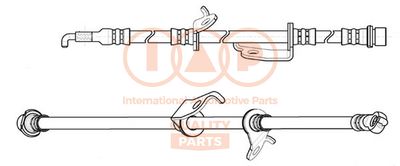 70817156 IAP QUALITY PARTS Тормозной шланг