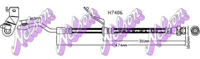 H7406 KAWE Тормозной шланг