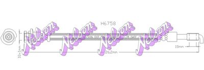 H6758 KAWE Тормозной шланг