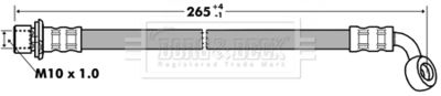 BBH7281 BORG & BECK Тормозной шланг