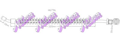 H6796 KAWE Тормозной шланг