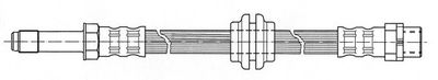 511850 CEF Тормозной шланг