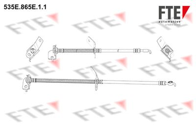 9240762 FTE Тормозной шланг