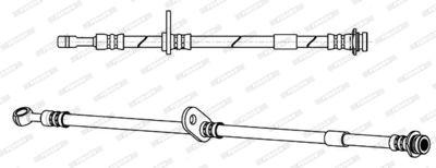 FHY2690 FERODO Тормозной шланг