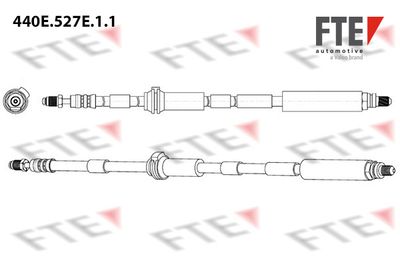 440E527E11 FTE Тормозной шланг