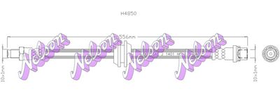 H4850 KAWE Тормозной шланг