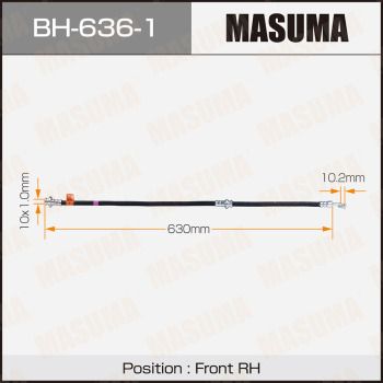 BH6361 MASUMA Тормозной шланг