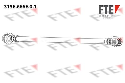 315E666E01 FTE Тормозной шланг