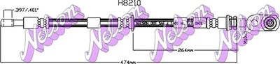 H8210 KAWE Тормозной шланг