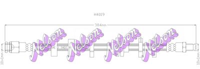 H4019 KAWE Тормозной шланг