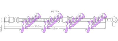 H6779 KAWE Тормозной шланг