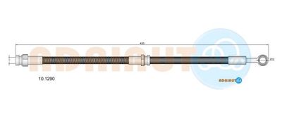 101290 ADRIAUTO Тормозной шланг