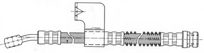 511878 CEF Тормозной шланг