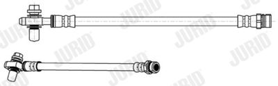 172997J JURID Тормозной шланг