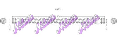 H4731 KAWE Тормозной шланг