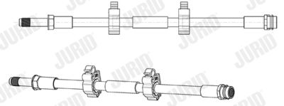 173171J JURID Тормозной шланг